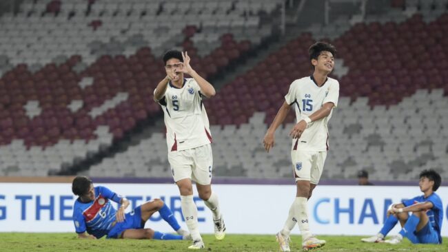 ทีมชาติไทย U23 อัด ฟิลิปปินส์ U23 3-1 จบอันดับ 3 ศึกชิงแชมป์อาเซียน 2025