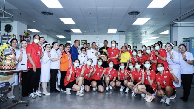 เข้าเยี่ยมทหารกล้าของไทย ที่ได้รับบาดเจ็บ