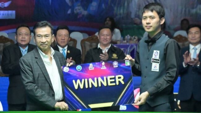 ปิดสนุกเกอร์ 6 แดงชิงแชมป์ประเทศไทย