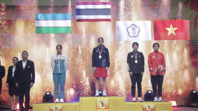 ณัฐนิชา คว้าเหรียญ ทองยู 22 ชิงแชมป์เอเชีย