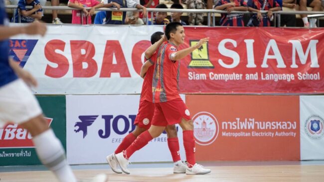อาณาจักรสิงห์ร้าย บุกยิง อาชาผยอง 2-1  แมตซ์น้องใหม่ MEA ฟุตซอลไทยลีก 2025