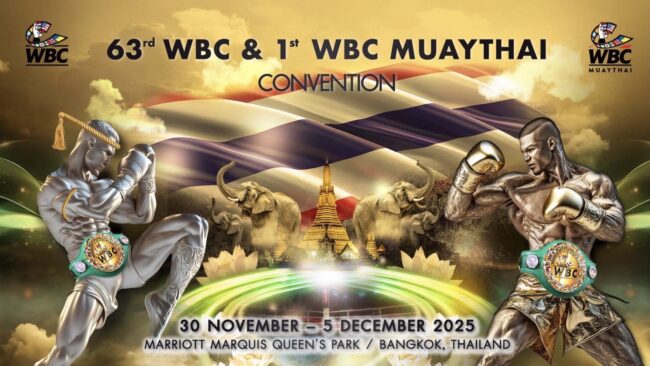 กรุงเทพฯ เป็นเจ้าภาพจัดงานใหญ่วงการมวย “WBC – WBC MuayThai” 30 พ.ย. – 5 ธ.ค.
