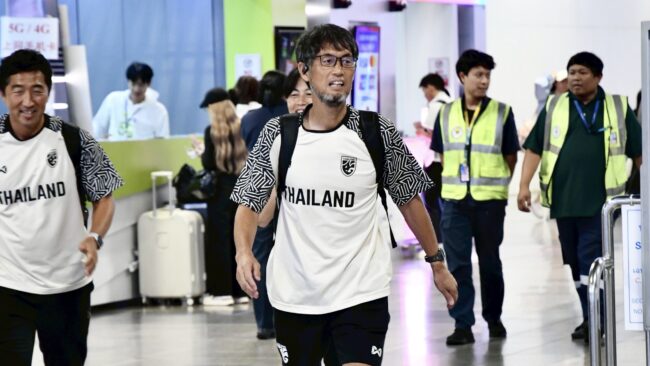 ฟูโตชิ อิเคดะ” นำ ฟุตบอลหญิงไทย เดินทางกลับถึงประเทศไทย, ตั้งเป้าพัฒนาทีมให้พร้อมที่สุดก่อนถึงซีเกมส์
