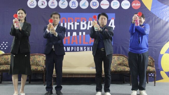 ม.ธุรกิจบัณฑิต ต้อน ลูกพ่อขุน 17-3 เปิดคอร์ฟบอลชิงแชมป์ประเทศไทย