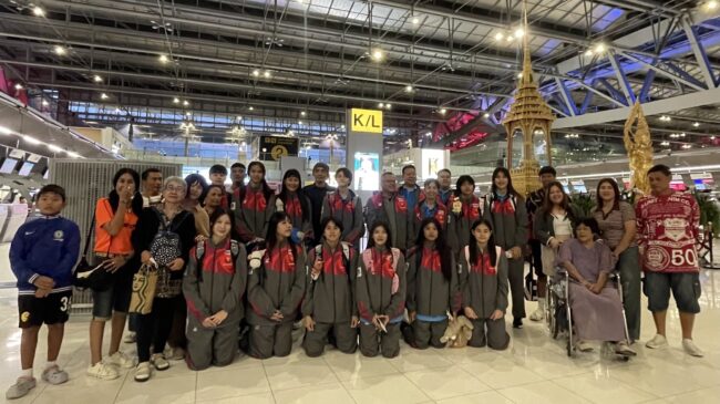 นักเรียนไทยเดินทางลุยศึกบาสเกตบอลชิงชนะเลิศโรงเรียนเอเชีย ครั้งที่ 9 ณ เมืองโซโล สาธารณรัฐอินโดนีเซีย