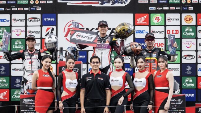 มันส์ระดับโลก NEXZTER BRIC Superbike สนาม 2 “แสตมป์” เฉือนคว้าชัย -นทีธาร รับแชมป์สองสนามรวด