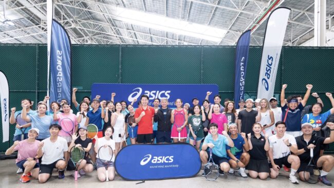 ASICS จัดกิจกรรม Tennis Clinic-US Open