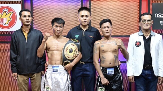 พร้อมป้องกันแชมป์สหพันธ์มวยแห่งเอเซียABFรุ่นแบนตั้มเวท 118 ปอนด์