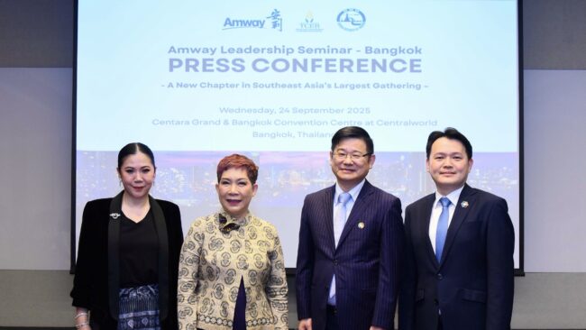 แอมเวย์ ไชน่า เลือกไทยจัดประชุมองค์กรใหญ่สุดในอาเซียน ผู้ร่วมงานจากจีนกว่าหมื่นคน ทีเส็บจัด Slow Living Experience ต้อนรับ