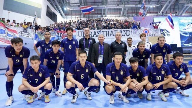 มิเกล รับ เป็น 3 นัดที่ต่ำกว่ามาตรฐานของทีมฟุตซอลไทย สิ่งที่พอใจคือเข้ารอบเป็นแชมป์กลุ่ม-“บิ๊กทิน” ขอบคุณแฟนฟุตซอลไทยทุกคน