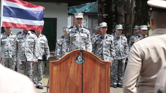 ผบ.ทรภ. 1 ตรวจเยี่ยมพื้นที่ชายแดน