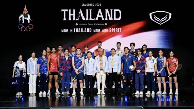 แกรนด์สปอร์ต” เปิดตัวชุดซีเกมส์ความภาคภูมิใจ ในความเป็นไทยMade in Thailand, Made with Spirit