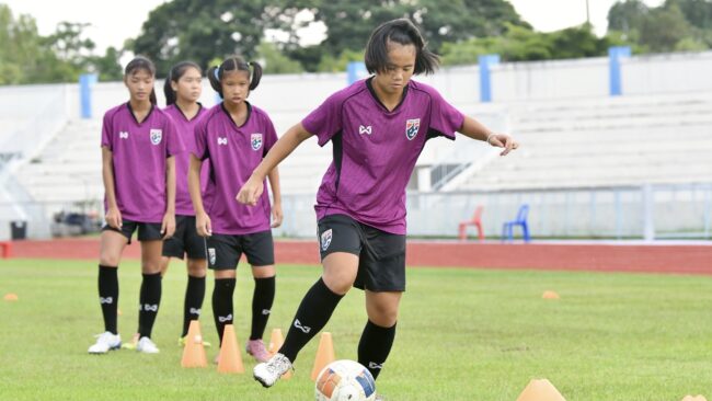 ฟุตบอลหญิงไทย U17 ซ้อมต่อเนื่อง เตรียมดวลเนปาล คัดเอเชีย, “พัทธมณฑ์” หวังต่อยอดฟอร์มตัวเอง เพื่อช่วยทีมเข้ารอบสุดท้าย