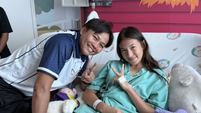 สมาคมฯ ดูแลใกล้ชิด ชาร์ล็อต ได้รับบาดเจ็บเข่า ต้องพักฟื้นประมาณ 6-8 เดือน