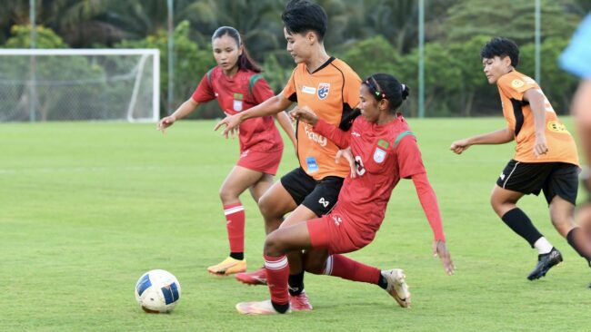 ฟุตบอลหญิงไทย อุ่นเครื่องเอาชนะ บังกลาเทศ 3-0 ก่อนรีแมตช์อีกครั้ง 27 ต.ค.นี้