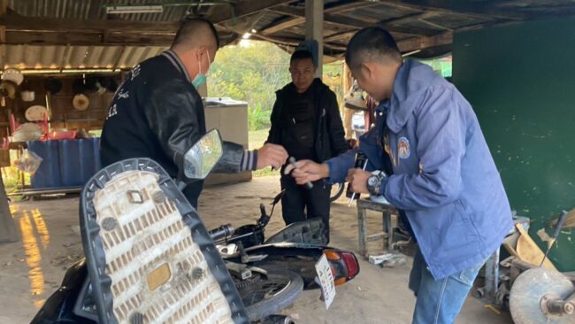 รวบหนุ่มซ่อนยาบ้าใต้แบะ