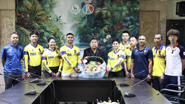 “เสธ.หมึก” เยี่ยมและให้กำลังใจทีมเสือภูเขา พร้อมเร่งแก้ปัญหาเพื่อเป้าหมายเหรียญทอง
