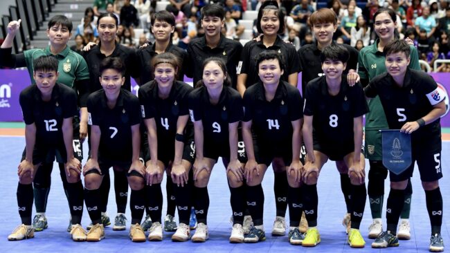 ประกาศ : รายชื่อ 14 แข้ง ฟุตซอลหญิงทีมชาติไทย สู้ศึก FIFA Futsal Women’s World Cup 2025