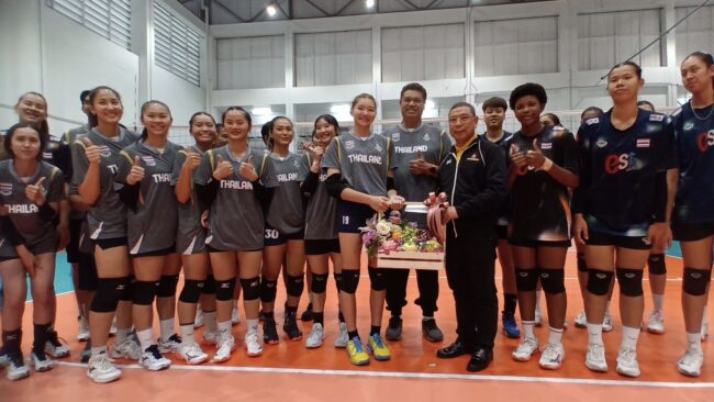 เดินทางเยี่ยมให้กำลังใจนักกีฬาวอลเลย์บอลหญิง , ยูยิตสู และคาราเต้ทีมชาติไทย ก่อนลุยศึกซีเกมส์ครั้งที่ 33