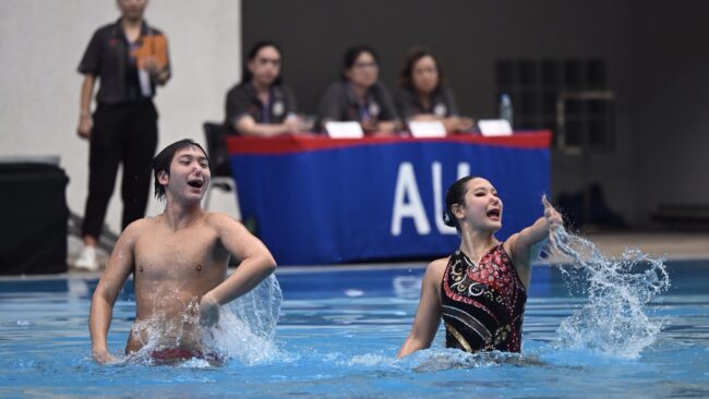 ว่ายน้ำลีลาโดนตัด 1 อีเวนต์ คู่ผสมไทยแชมป์เอเชียชวดลุ้นทองซีเกมส์