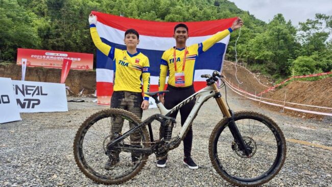 เบส-เพ็ชร์” มั่นใจคว้าทองดาวน์ฮิล ประเดิมเหรียญแรกจักรยานซีเกมส์