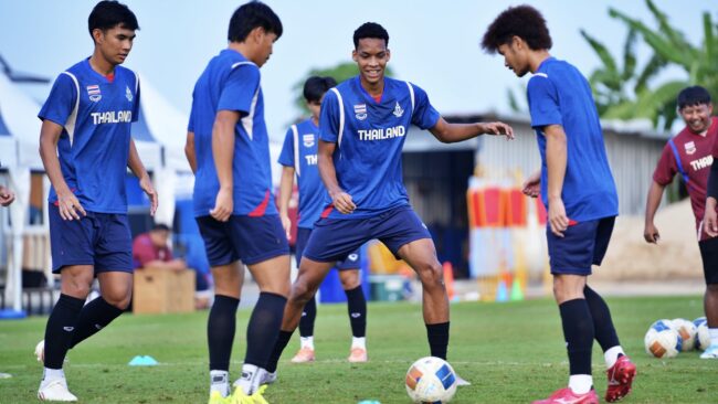 ทีมชาติไทยชุดซีเกมส์ซ้อมเจาะรายบุคคล, ชมพัฒน์-วิชั่น ยันไม่กดดัน มีเป้าหมายชัดเจน