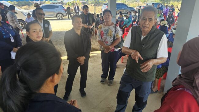 มอบถุงยังชีพที่บางเคียน