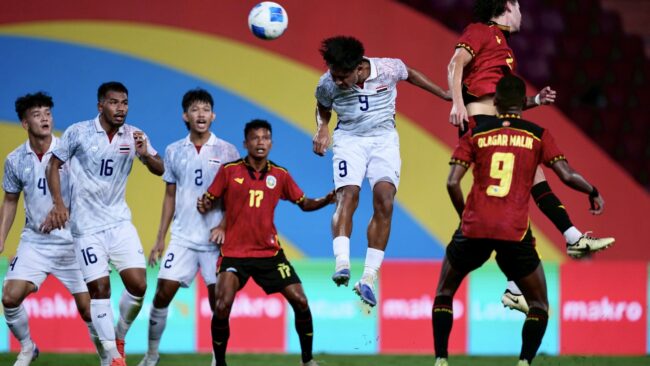 ทีมชาติไทย ถล่ม ติมอร์ เลสเต 6-1 ประเดิมศึกซีเกมส์