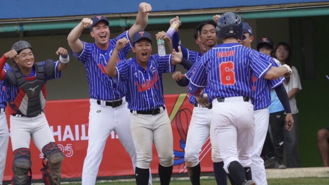 ฟอร์มยังเจ๋ง! เบสบอลชายไทย ถล่ม ลาว 12-1 คว้าชัย 2 นัดรวดซีเกมส์