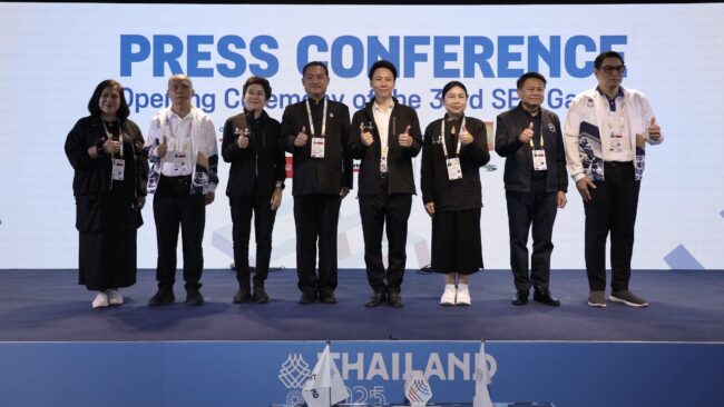 รมต.อรรถกร เชื่อมั่นพิธีเปิดซีเกมส์ ครั้งที่ 33 ยิ่งใหญ่ ตื่นตา ตื่นใจ พร้อมโชว์ศักยภาพคนไทยสู่มาตรฐานระดับสากลแน่นอน