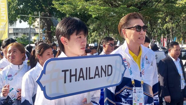 ซีเกมส์เชิญธง 11 ชาติขึ้นเสา