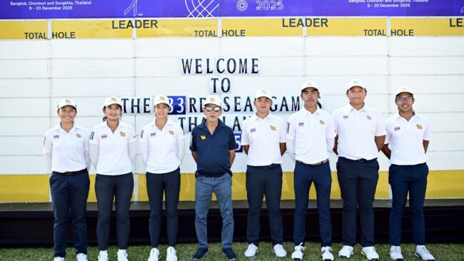 ทีมกอล์ฟไทยพร้อมชิงชัยซีเกมส์ “นายกฯ รังสฤษดิ์” กำชับนักกีฬาโชว์ฟอร์มดีที่สุด