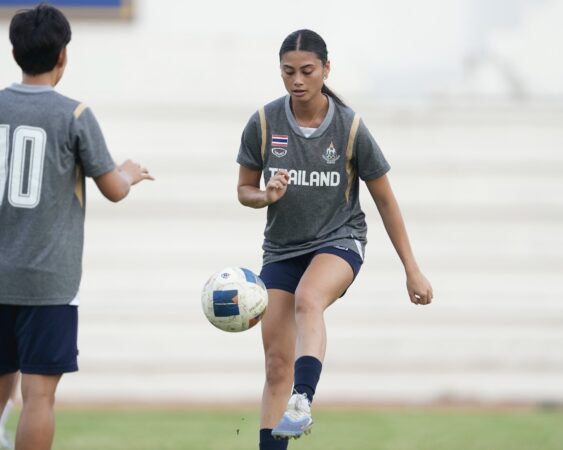 ฟุตบอลหญิงไทย ซ้อมต่อเนื่อง เตรียมดวลฟิลิปปินส์ รอบรองฯ ซีเกมส์ 2025,