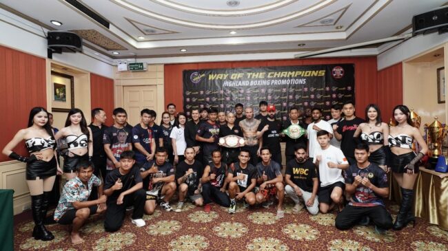 “บริโก้ แซนติก” นำทัพ 13 จอมบู๊ผ่านด่านตาชั่งพร้อมบู๊ศึก “NARIS – HIGHLAND BOXING PROMOTIONS” เสิร์ฟความเร้าใจส่งท้ายปี 2568