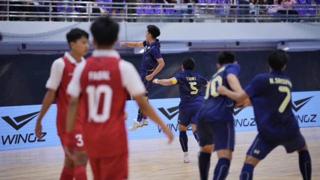 ฟุตซอลไทย U16 ไล่เสมอ อินโดนีเซีย U16 3-3 ก่อนเตรียมรีแมตช์ในรอบชิงฯ ศึกชิงแชมป์อาเซียน 2025