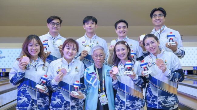 โบว์ลิ่ง สู้ต่อ ปลื้มทีมหญิงคว้าเหรียญซีเกมส์ในรอบ 14 ปี