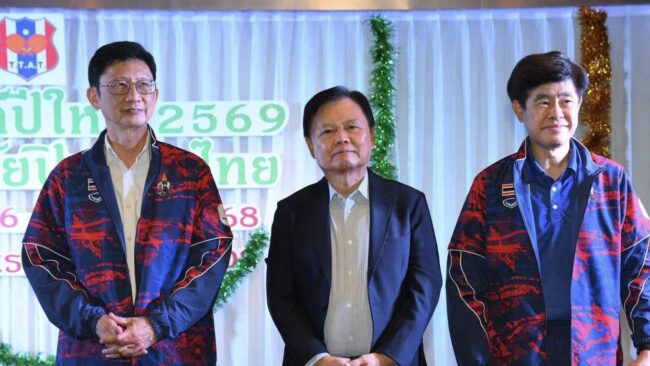 ปิงปองไทย ตั้งเป้าเหรียญทองแดงเอเชียนเกมส์
