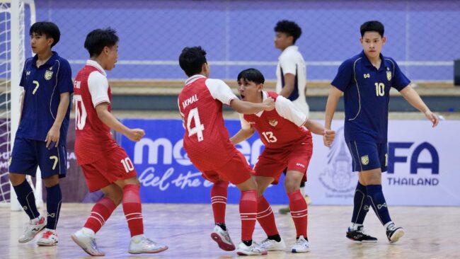 ฟุตซอลไทย U16 พ่าย อินโดนีเซีย U16 3-4 จบรองแชมป์อาเซียน 2025