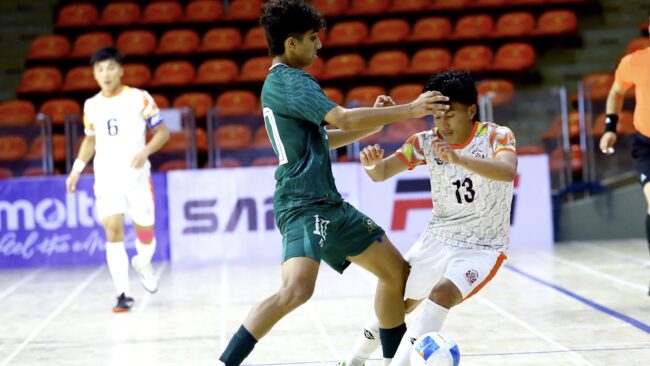โค้ชเอก” ช้ำ ภูฏานนำ 2-0 โดนปากีฯ รัวแซงครึ่งหลัง ศึก SAFF Futsal 2026 กรุงเทพฯ,
