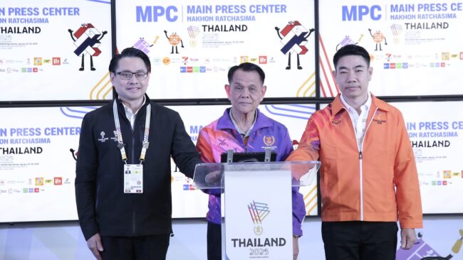 กกท.เปิดศูนย์สื่อมวลชนอาเซียนพาราเกมส์ 2025