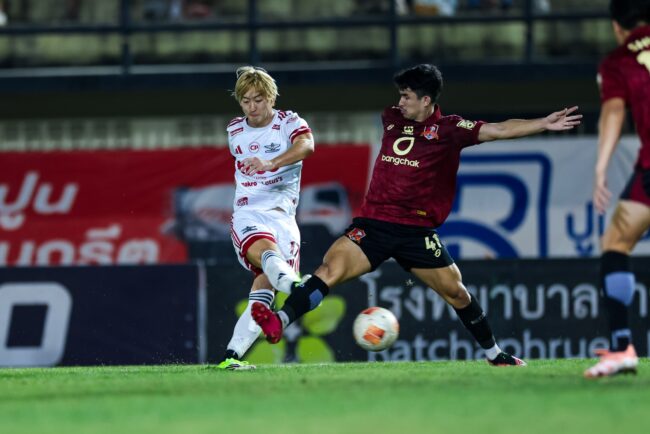 แข้งเทพ พ่าย จุดโทษ ขอนแก่น ยูไนเต็ด 4-3 (ในเวลา 2-2) ในศึก เมืองไทย คัพ 2025/26 รอบ 16 ทีมสุดท้าย
