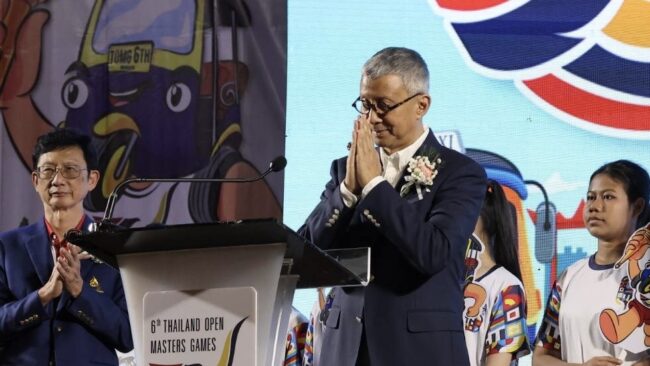 พิมล ชื่นชม ไทยแลนด์ โอเพ่น มาสเตอร์เกมส์ เปิดเวทียิ่งใหญ่ให้ผู้อาวุโสได้แข่งกีฬา