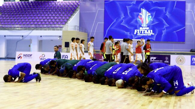 มัลดีฟส์ ผงาดคว้าแชมป์ SAFF Futsal Championship 2026 ประเภทชาย สมศักดิ์ศรี