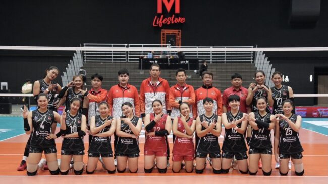 สาว ม.ขอนแก่นสตาร์ ขยับขึ้นอันดับ 2 วอลเลย์บอล ไทยแลนด์ลีก