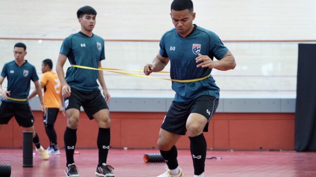 ฟุตซอลไทยประเดิมซ้อมสนามจริง, “มินธาดา” ตื่นเต้น ติดทีมลุยชิงแชมป์เอเชีย ครั้งแรก