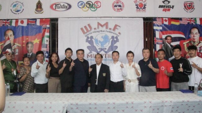 วีระศักดิ์เล็ก” ผนึกกำลัง “สหพันธ์มวยไทยโลก (WMF)” ส่งครูมวยบุกจีน-ญี่ปุ่น