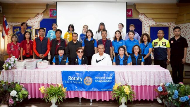 โรตารี่อบรมปฐมพยาบาล