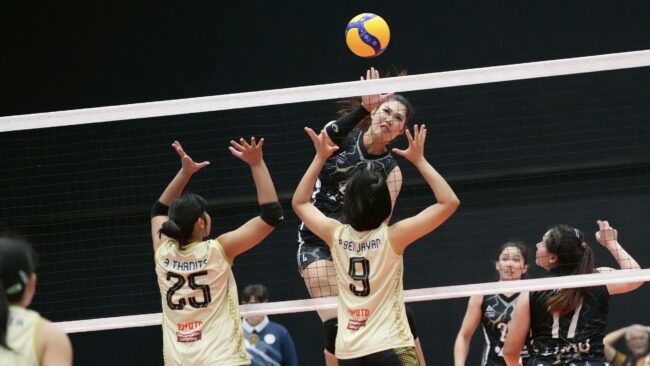 ทีมนักตบสาว มหาวิทยาลัยขอนแก่น ขอนแก่นสตาร์ ประเดิมชัยเลก 2 แซงขึ้นจ่าฝูง TVA CHANNEL วอลเลย์บอล ไทยแลนด์ ลีก 2026