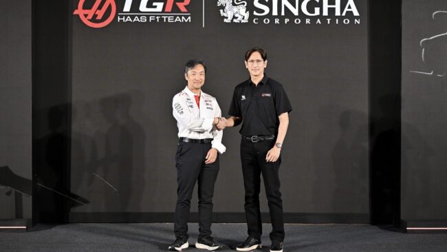 สิงห์ จับมือ TGR HAAS F1 TEAM ลุย F1 2026-28