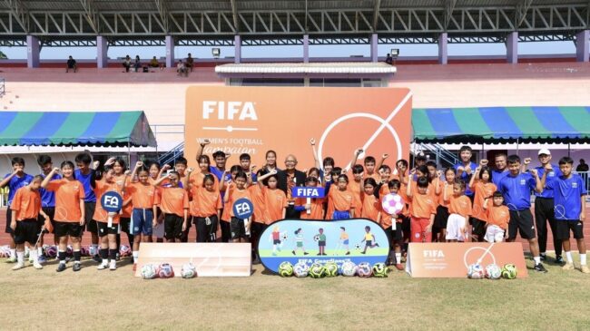 สมาคมฯ ร่วมกับ ฟีฟ่า จัดกิจกรรม FIFA Women’s Football Campaign 2026 ที่จังหวัดนครนายก